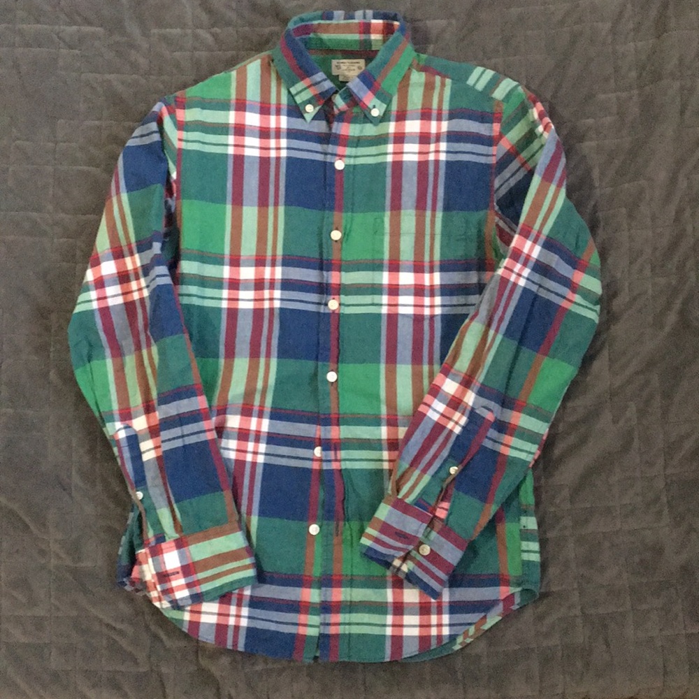 J Crew Men’s S Casual Button Down Shirt